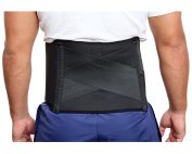 Mastercare Enterprises (MCE) Lumbar Sacral Brace | Double Elastic X-Strap