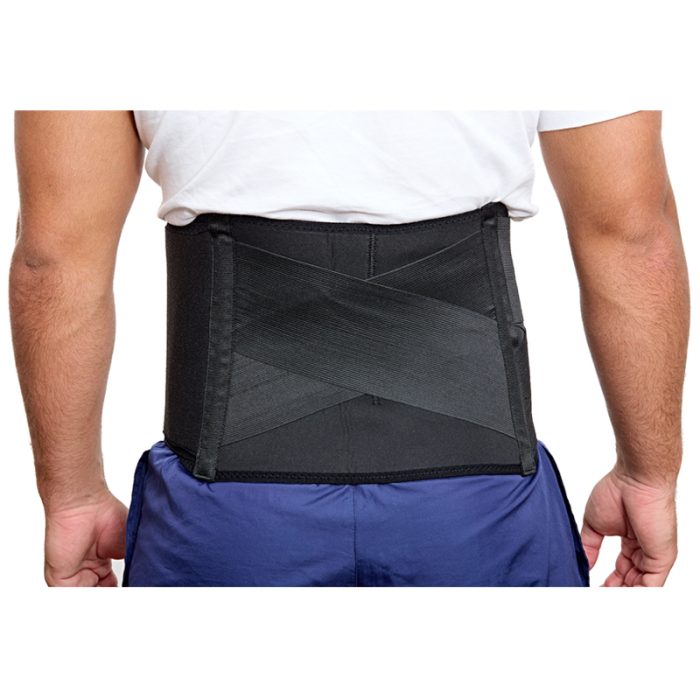 Mastercare Enterprises (MCE) Lumbar Sacral Brace | Double Elastic X-Strap