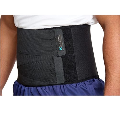 Mastercare Enterprises (MCE) Lumbar Sacral Brace | Double Elastic X-Strap