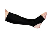 Mastercare Enterprises | NUOrtho Product Range - Rockets Compression, Rockets Compression Sox | With OR Without Foot [RCGCS/ RCGCSNF] - Black / Lycra